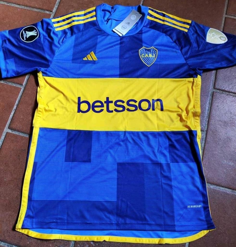 Boca Juniors Voetbal Thuisshirt Origineel Nieuw 2024, Envoi, Comme neuf