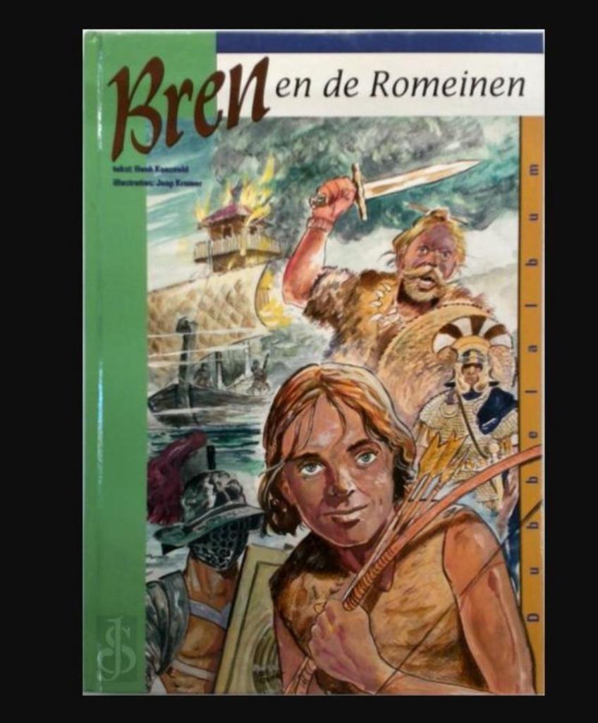 Bren en de Romeinen, Boeken, Stripverhalen, Gelezen, Ophalen of Verzenden