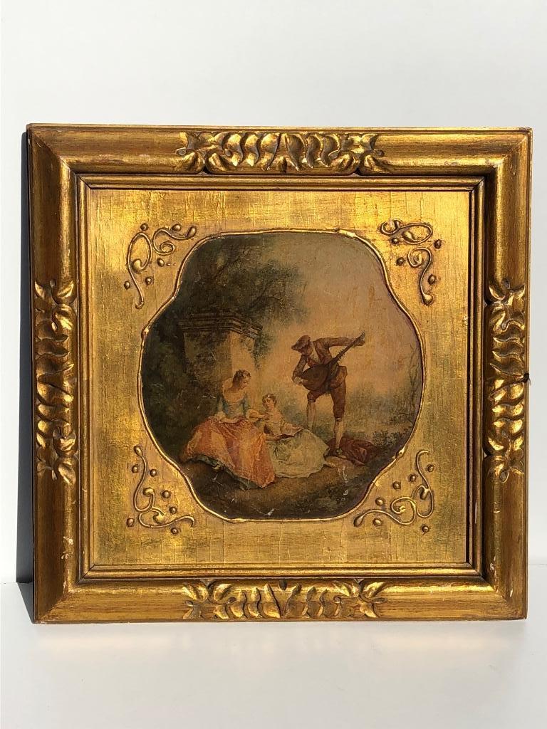 Oud houten schilderij, Antiek en Kunst, Ophalen of Verzenden