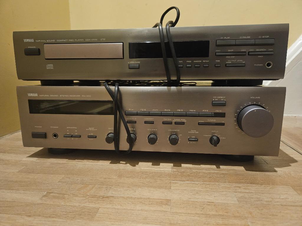 Versterker Yamaha en cd speler, Enlèvement, Utilisé, Yamaha
