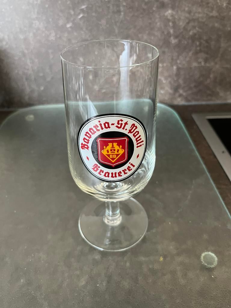 Brauerei/pièce Bavaria St.Pauli vintage excentrique, Collections, Marques de bière, Enlèvement ou Envoi, Comme neuf, Verre ou Verres