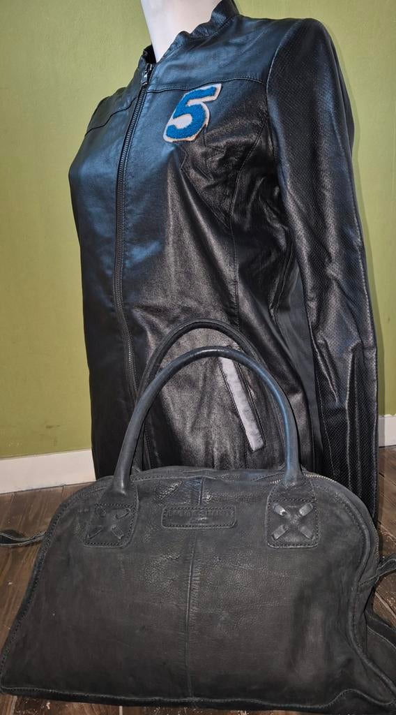 Sac Liebeskind en cuir noir, Bijoux, Sacs & Beauté, Enlèvement ou Envoi, Comme neuf, Noir