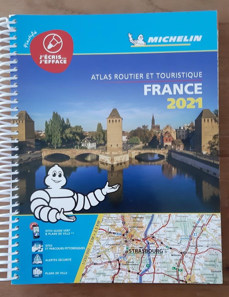 Atlas Routier et Touristique France 2021, Boeken, Nieuw, Ophalen of Verzenden, Landkaart, Michelin