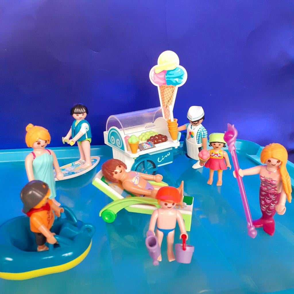Playmobil marchand de glace et plage 9426, Enlèvement, Utilisé, Ensemble complet