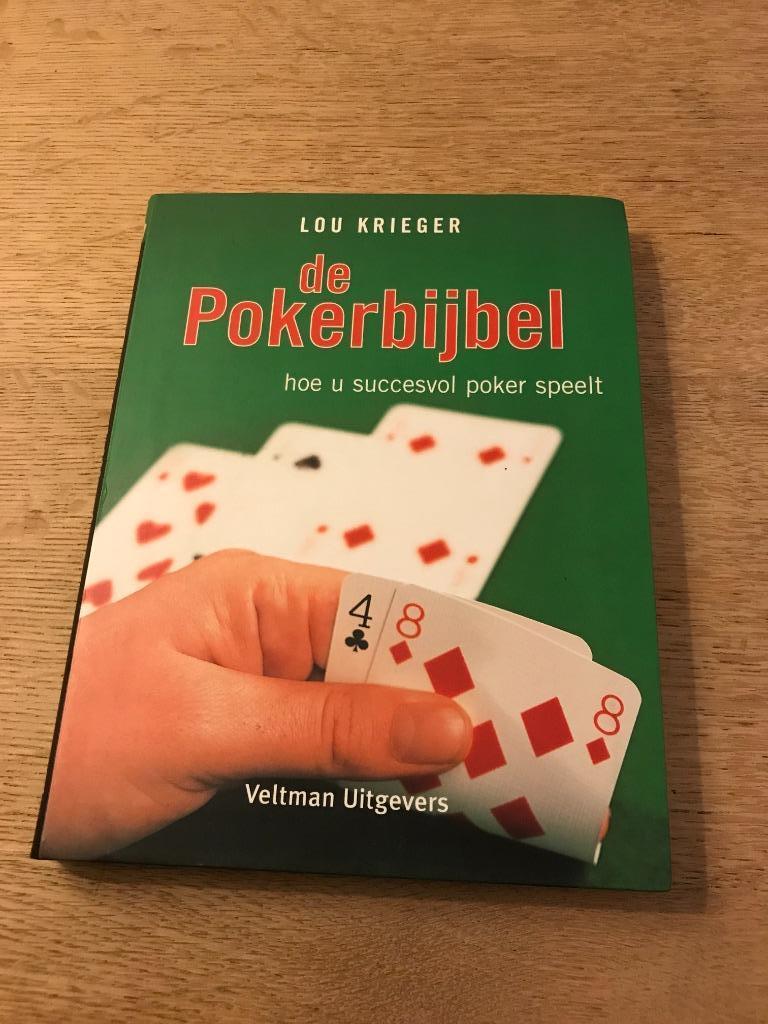 De pokerbijbel - Lou Krieger, Boeken, Hobby en Vrije tijd, Ophalen of Verzenden