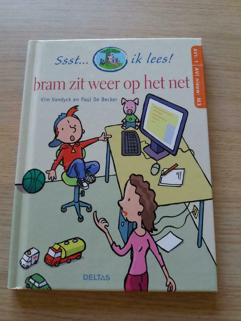 leesboekje Avi1 - Bram zit weer op het net, Boeken, Ophalen, Zo goed als nieuw