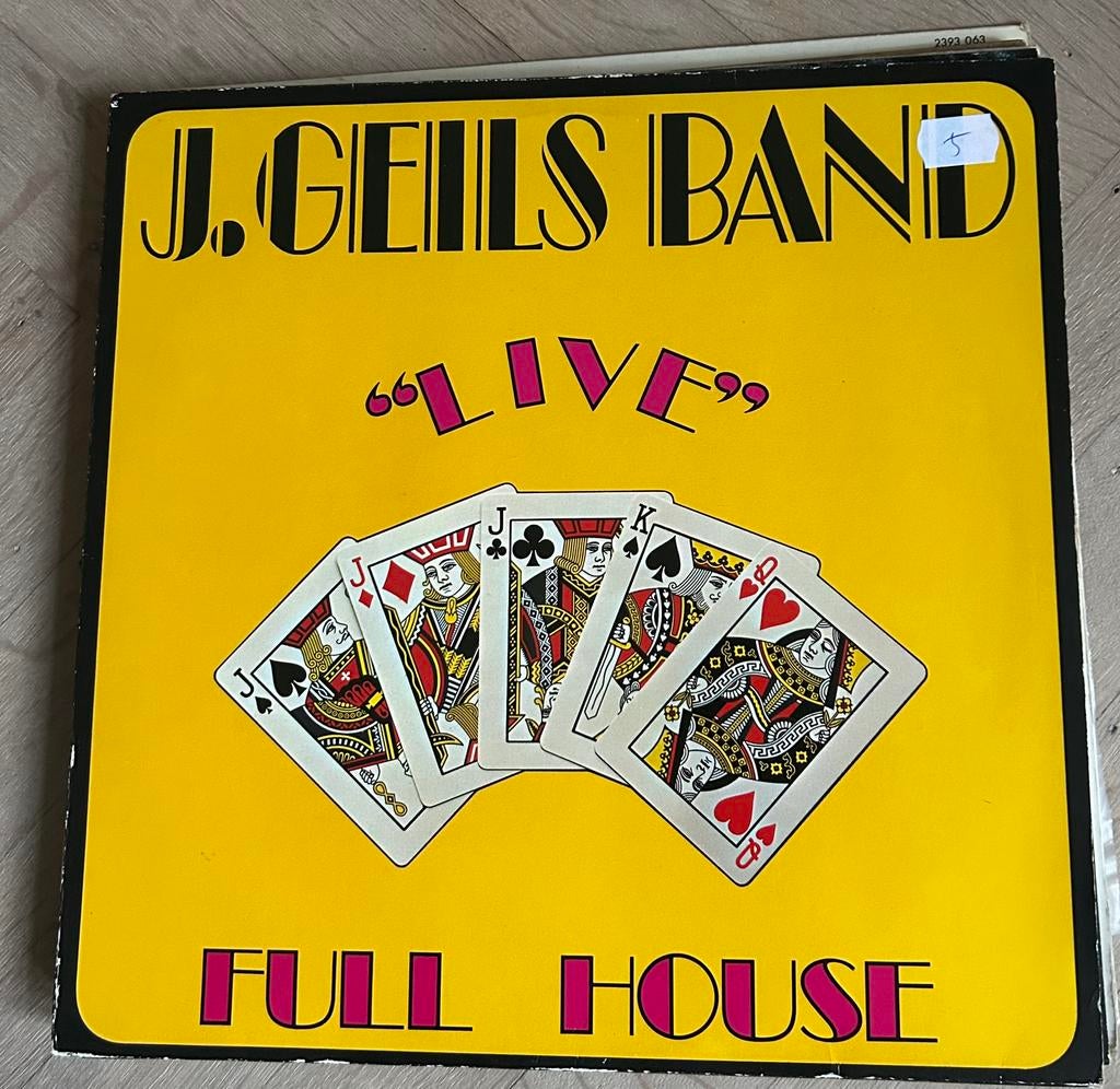 J. Geils Band Lp, Cd's en Dvd's, Ophalen, Gebruikt, 12 inch