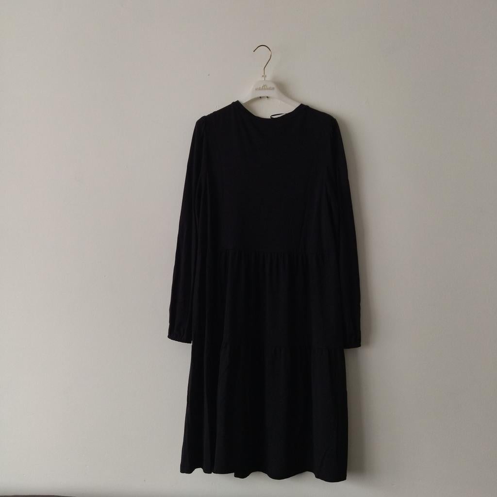 Zwarte jurk van C&A, Kleding | Dames, Jurken, Maat 38/40 (M), Zwart, Ophalen of Verzenden, Zo goed als nieuw