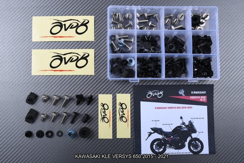 Kit visserie spécifique pour KAWASAKI VERSYS 650 2015 - 2021, Enlèvement ou Envoi, Neuf