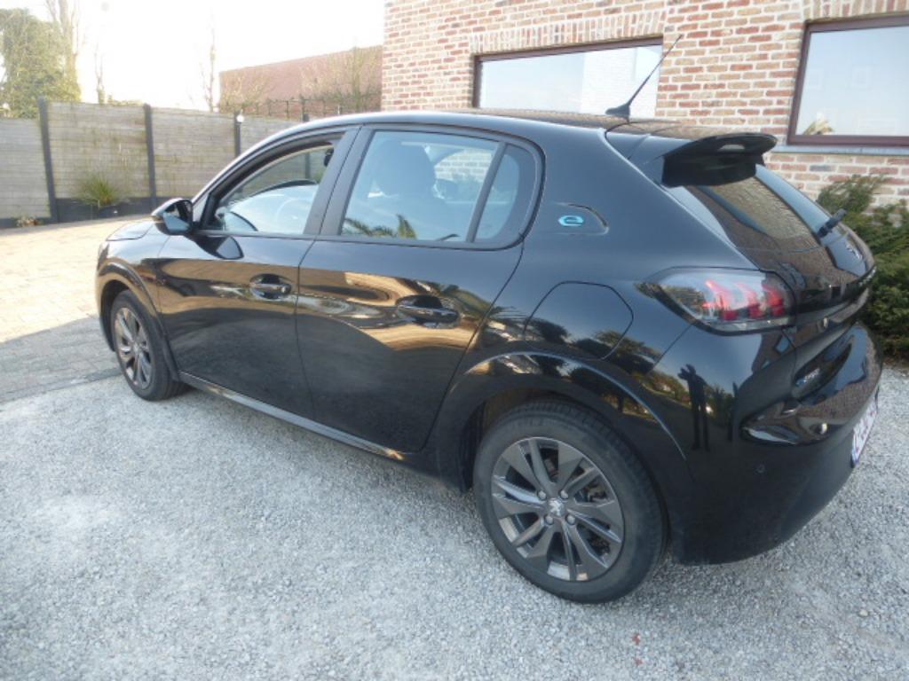 PEUGEOT 208  ELEKTRISCH, Testrit aan huis, Zwart, Zwart, Leder