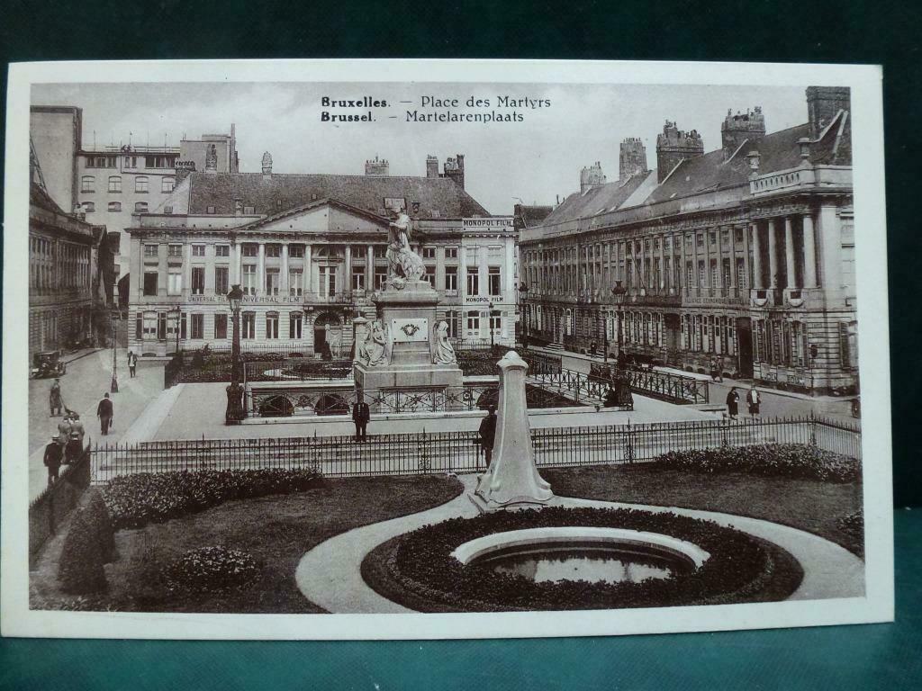 Brussel Martelarenplaats, Verzamelen, Verzenden, Ongelopen, Brussel (Gewest)