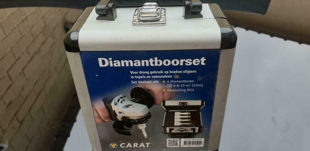 Nieuw Carat tegelboorset diamant, Bricolage & Construction, Enlèvement, Neuf