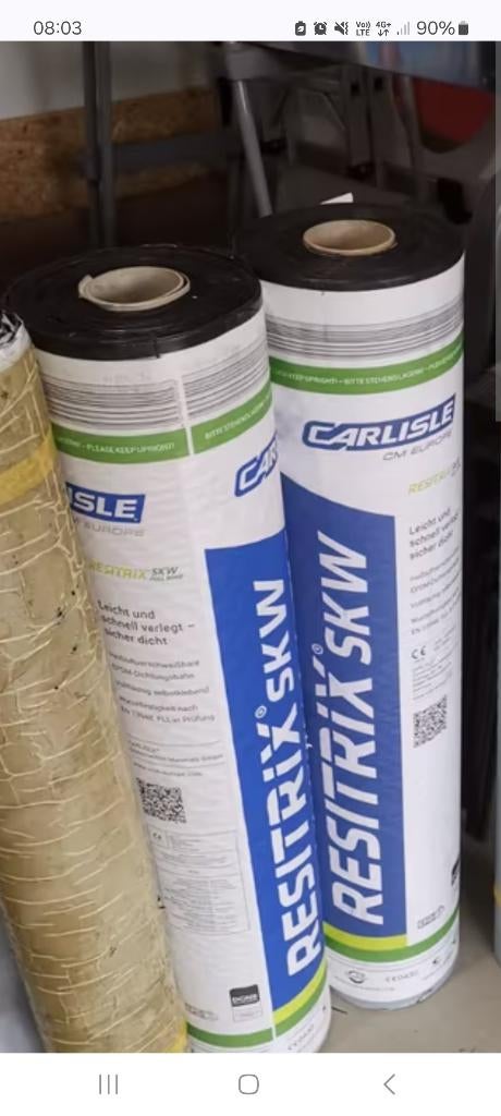 RESITRIX SKW (VANAF €110/STUK), Bricolage & Construction, 15 m² ou plus, Enlèvement ou Envoi, Comme neuf, Synthétique