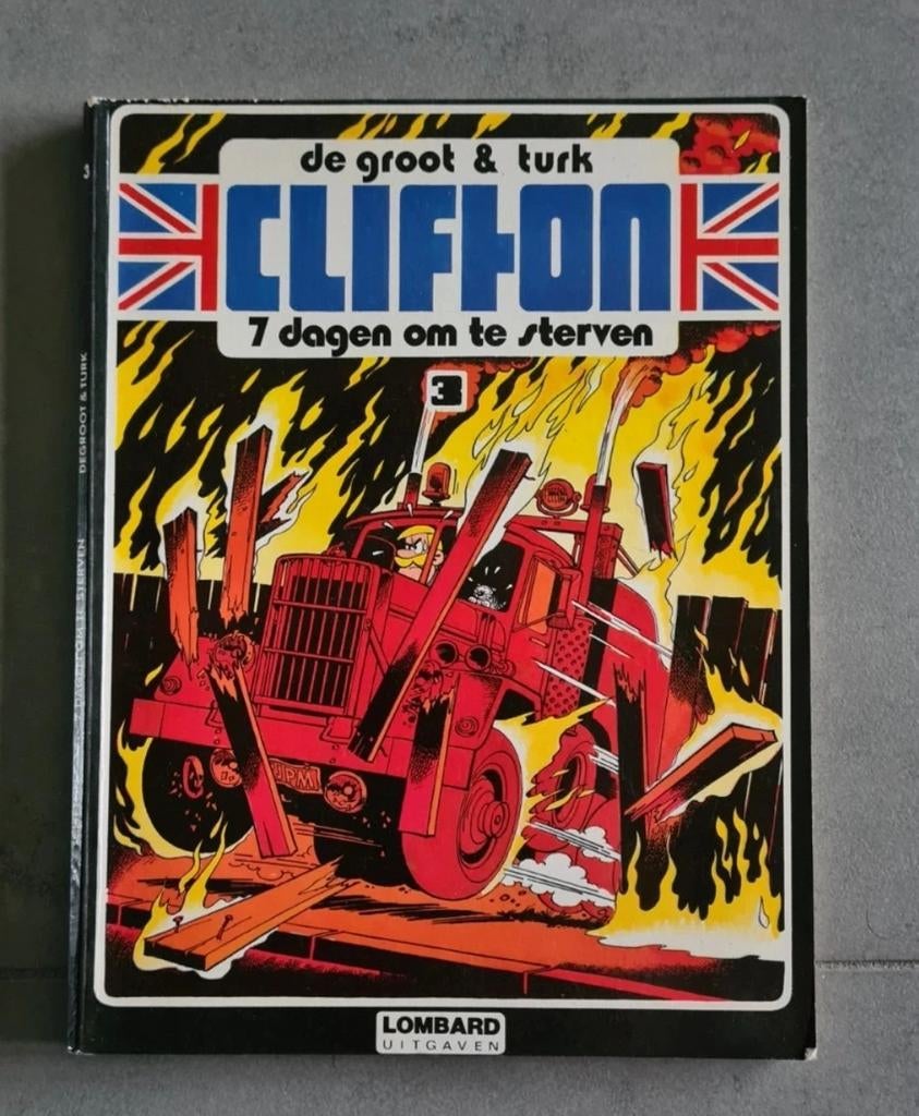 De Groot en Turk Clifton 7 dagen om te Sterven 3, Boeken, Stripverhalen, Ophalen of Verzenden, Zo goed als nieuw