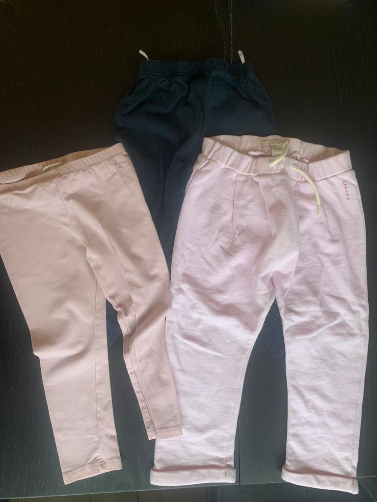 Pakket - meisje - trainingsbroeken / leggings - maat 92, Kinderen en Baby's, Ophalen of Verzenden, Zo goed als nieuw, Meisje, Broek