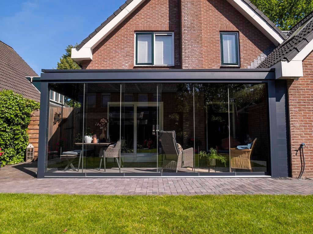 ️PROMO Carport veranda zip-screen schuifwanden️ pergola, Enlèvement, Comme neuf