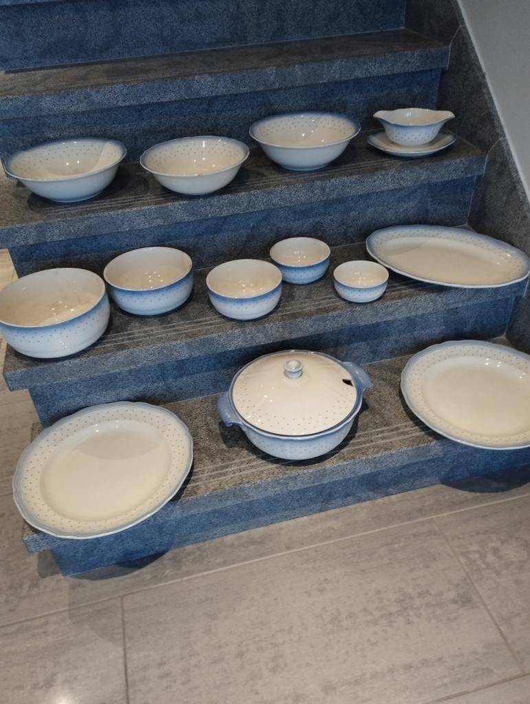 Eetservies, Ophalen