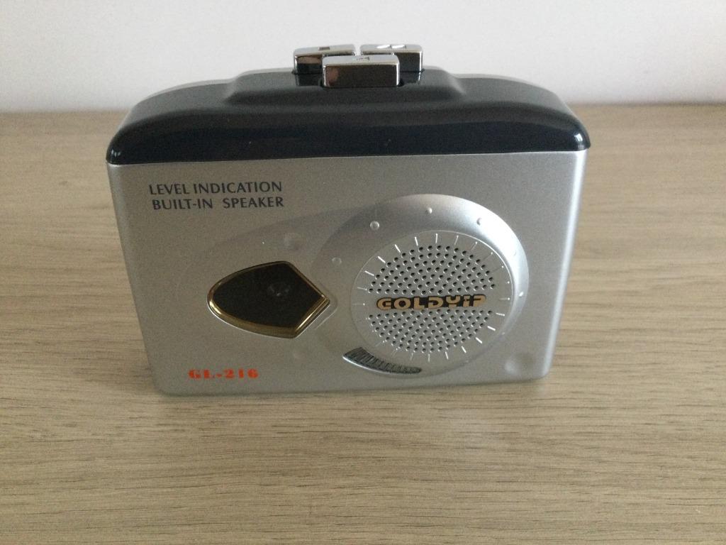 Walkman - cassette - merk Goldyip GL216, Enlèvement ou Envoi, Walkman ou Baladeur