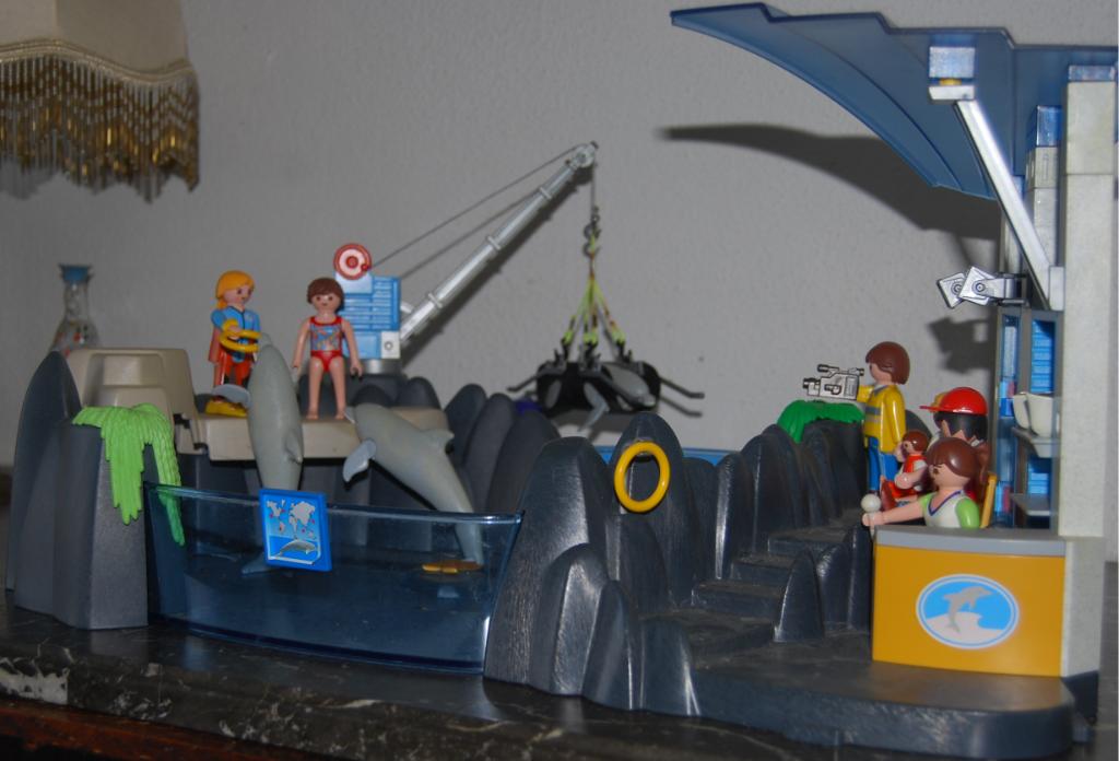 Playmobil dolfinarium, Ophalen of Verzenden, Zo goed als nieuw, Complete set