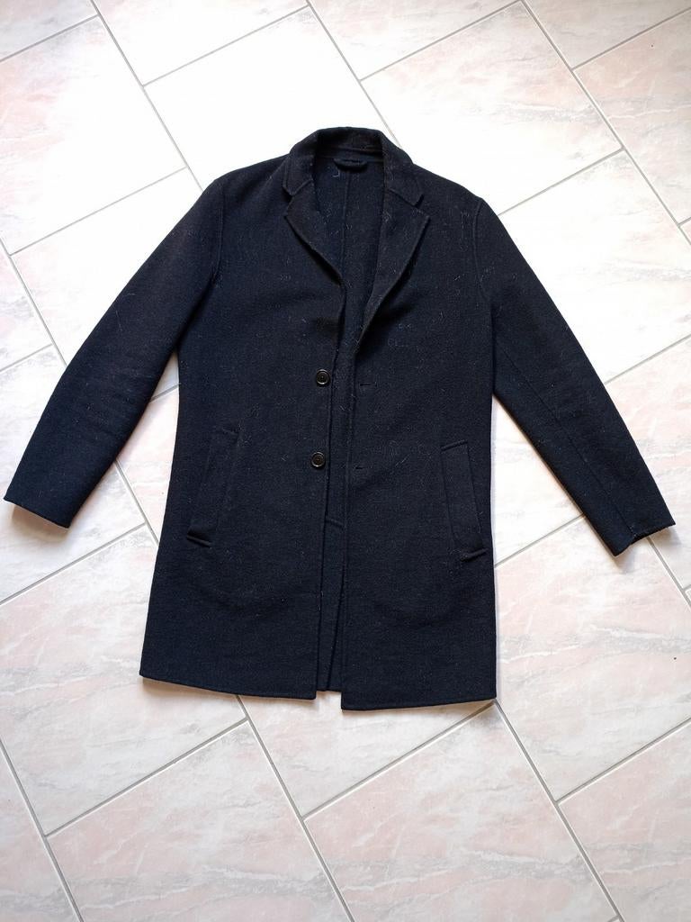 Jas, Kleding | Heren, Zara, Verzenden, Zwart, Zo goed als nieuw