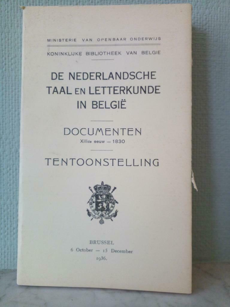 De Nederlandsche taal en letterkunde in België, België, Franz Schauwers, Ophalen of Verzenden, Zo goed als nieuw