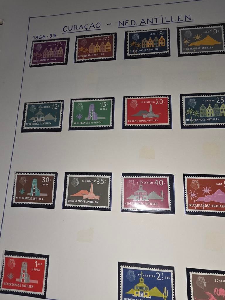 Postzegels nederlandse antillen en suriname curacao, Postzegels en Munten, Ophalen of Verzenden