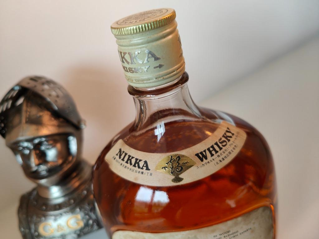 Nikka Gold & Gold Knight, Rare, 43%, 750ml (Métal) (v2), Neuf, Autres régions, Enlèvement ou Envoi, Pleine