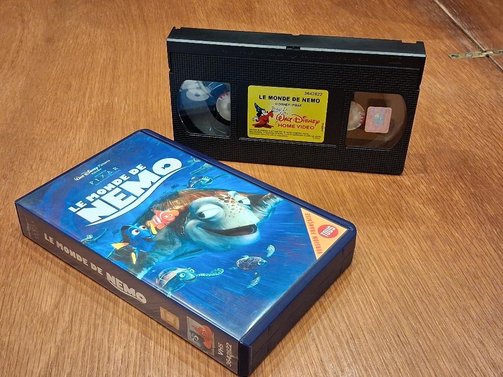 Vhs disney le monde de nemo, Dessin animé, Tous les âges, Comme neuf, Enlèvement