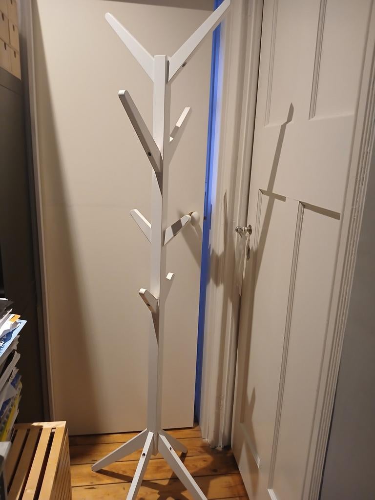 Porte-manteaux en bois style design nordique, Utilisé, Bois, Portemanteau sur pied, 150 à 200 cm