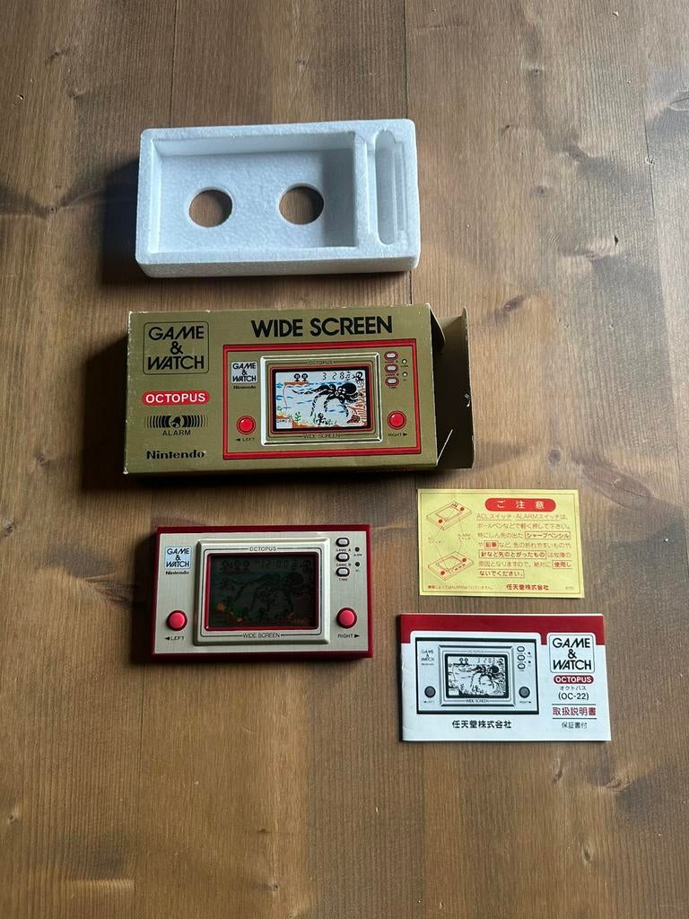 Game & watch octopus nintendo, Consoles de jeu & Jeux vidéo, Jeux | Nintendo Game Boy, Enlèvement ou Envoi, 1 joueur, Comme neuf