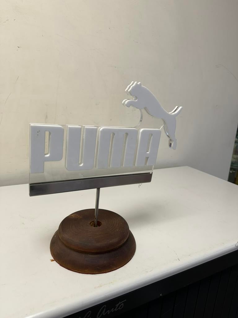 Présentoir publicitaire du magasin Puma, Enlèvement ou Envoi, Utilisé, Panneau publicitaire