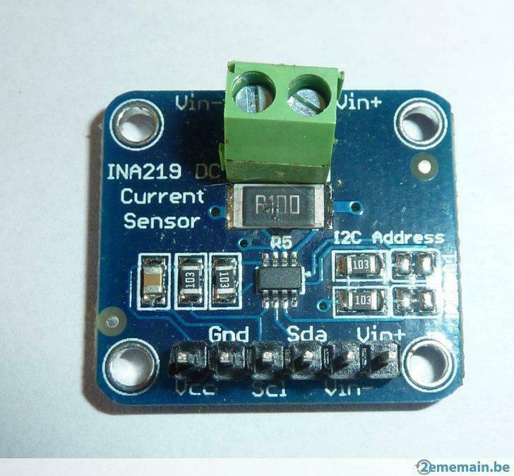 INA219 I2C capteur courant 12 Bit power monitoring, Neuf