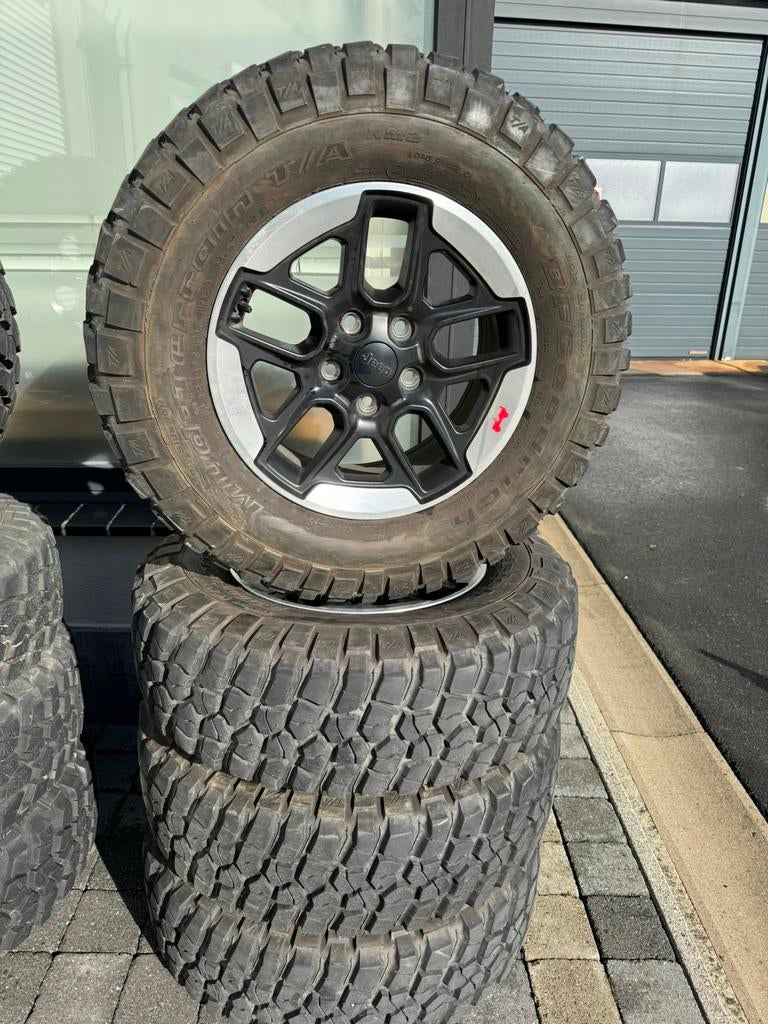 Rubicon velgen en banden voor op jeep wrangler jl jk, Auto-onderdelen, Ophalen of Verzenden, Nieuw, Band(en)