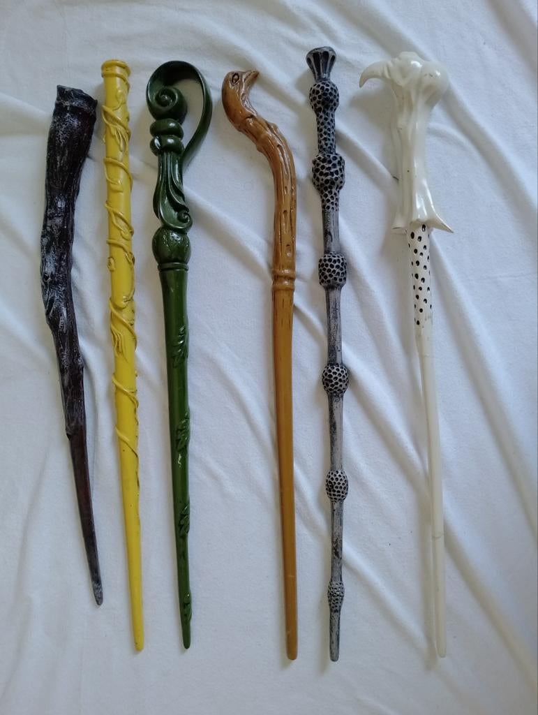 Harry Potter wand toverstokken, Ophalen of Verzenden, Zo goed als nieuw, Overige typen