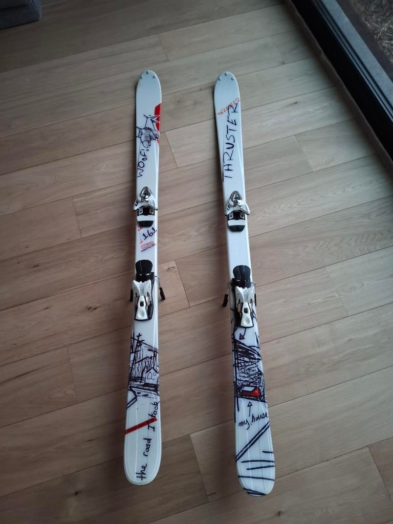 Ski Salomon freestyle 162,5 cm, Sport en Fitness, Skiën en Langlaufen, Ophalen, Ski, Salomon