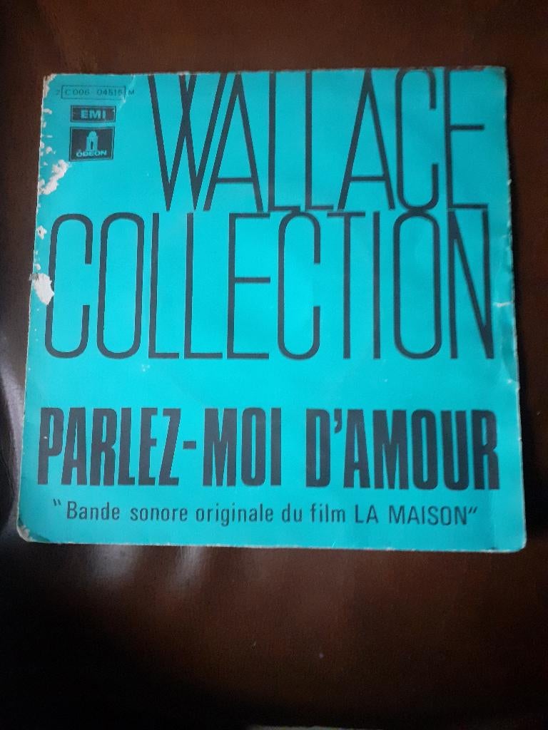 45T Wallace Collection : Parlez-moi d'amour (Belpop), Ophalen of Verzenden