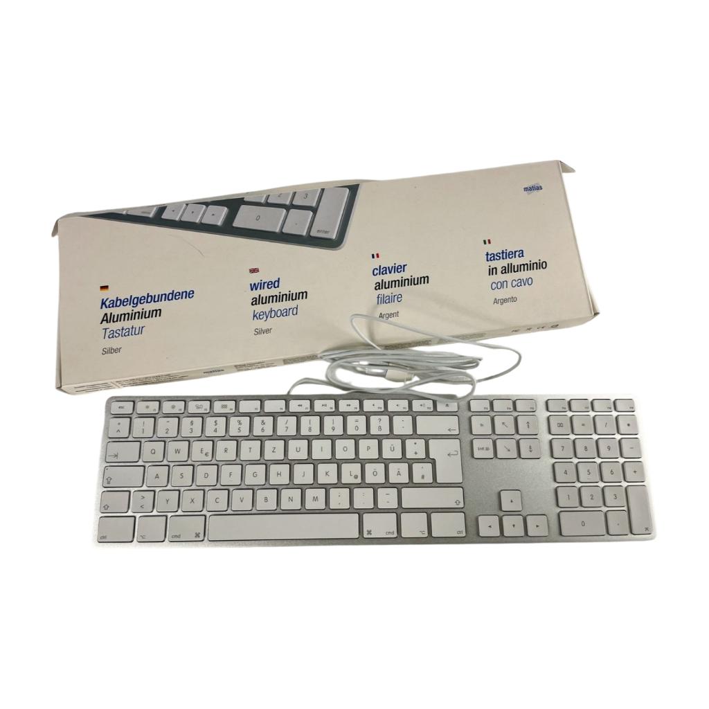 Matias Keyboard * Mac OS * Apple Design * QWERTZ, Neuf, Enlèvement ou Envoi, Matias, Autres dispositions