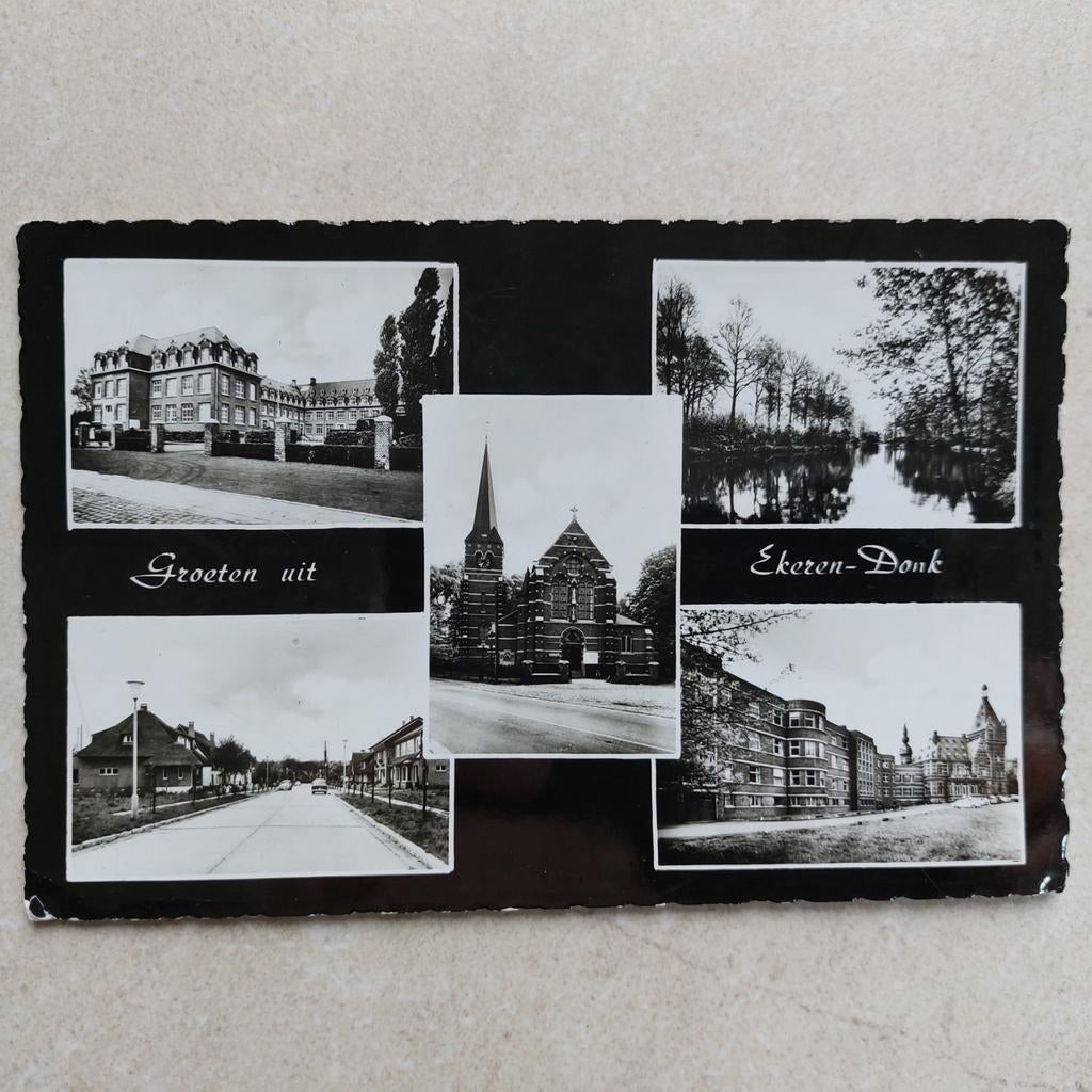 Oude postkaart Ekeren-Donk, Ophalen of Verzenden