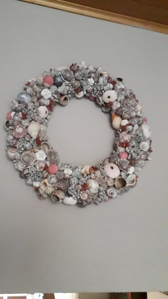 roze krans, Maison & Meubles, Accessoires pour la Maison | Couronnes, Enlèvement, Neuf