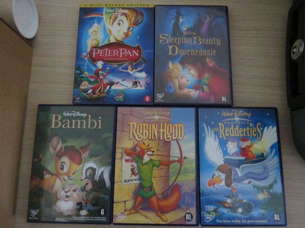 7 dvd's disney, CD & DVD, DVD | Films d'animation & Dessins animés, Comme neuf, Européen, À partir de 6 ans, Enlèvement ou Envoi