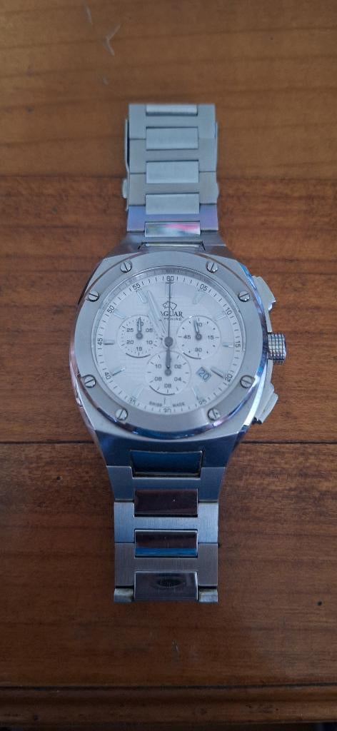 Montre Jaguar homme-état neuf-acier chromé-, Enlèvement ou Envoi
