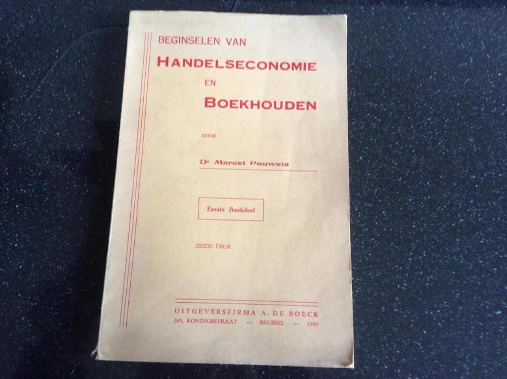 Beginselen van handelseconomie en boekhouden, Enlèvement ou Envoi, Marcel Pauwels