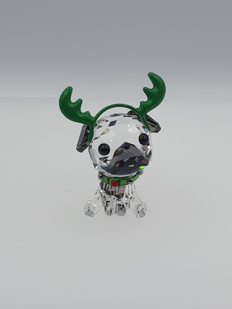 Swarovski: puppy's Mopshond., Ophalen of Verzenden, Nieuw