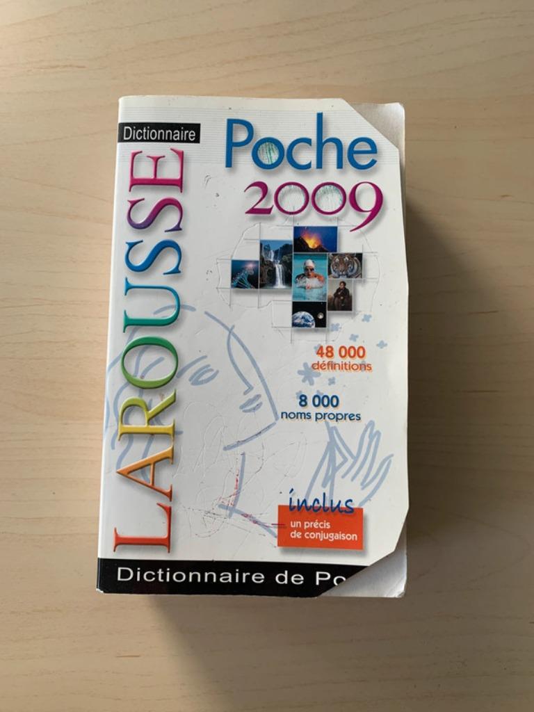 Dictionnaire Larousse 2009, Larousse, Enlèvement ou Envoi, Utilisé, Français