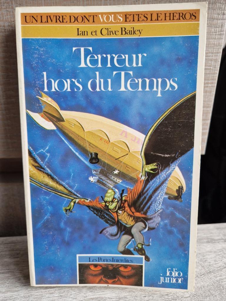 Ldvelh Terreur hors du Temps  Les Portes Interdites 2 livre, Livres, Enlèvement ou Envoi, Fiction, Clive Bailey, Utilisé