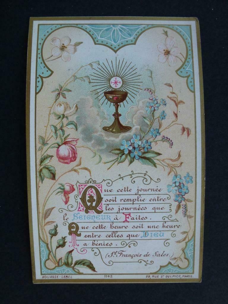 bidprentje eerste communie Vermylen Albert 1896, Verzamelen, Verzenden, Bidprentje
