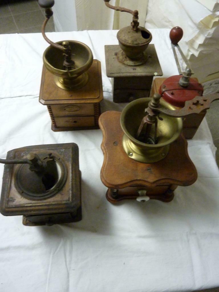 Lot de 4 Moulins à café, Ophalen