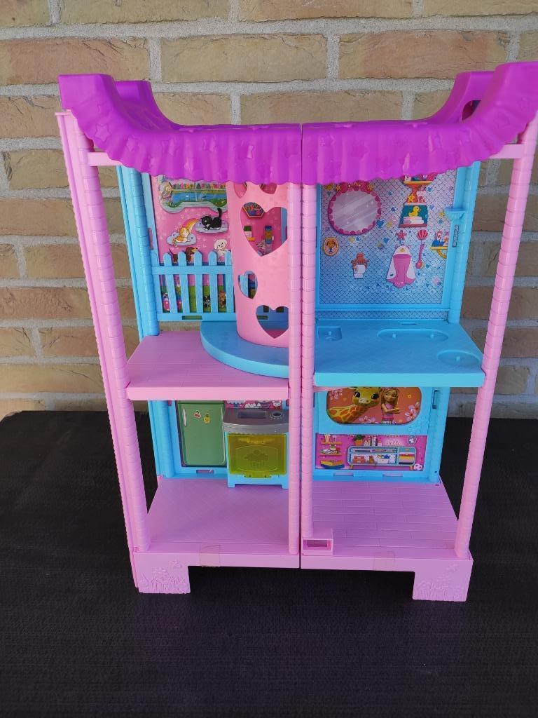 Barbie Chelsea Poppenhuisje, niet volledig, H 44 cm, Enlèvement, Utilisé, Maison de poupées