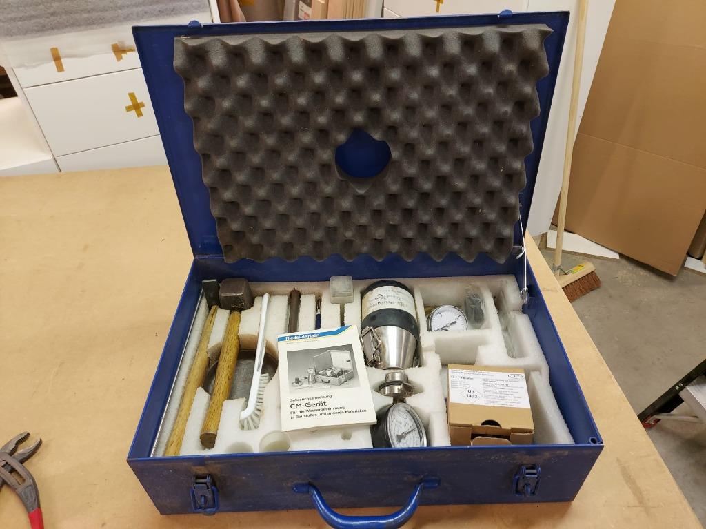 Carbid vochtmeter, Ophalen, Gebruikt, Overige meters