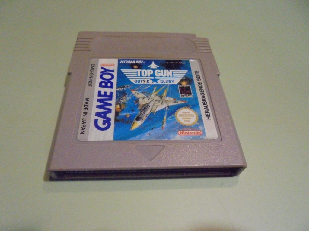 Nintendo Game Boy Top Gun Guts & Glory (orig), Consoles de jeu & Jeux vidéo, Jeux | Nintendo Game Boy, Enlèvement ou Envoi, Utilisé
